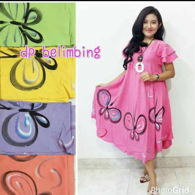 (PILIH WARNA) daster payung belimbi - Baju daster payung batik bali busui - daster murah - batikanek