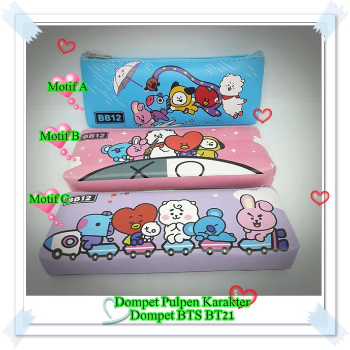 

Dompet Pen Pensil BTS BT21 - Tempat Pensil Murah 1745