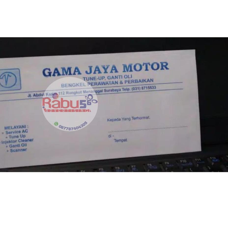 

R08F Cetak Amplop Costume Murah !