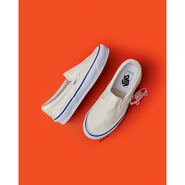 vans slip on vault og lx classic white spring summer 2020 100  original