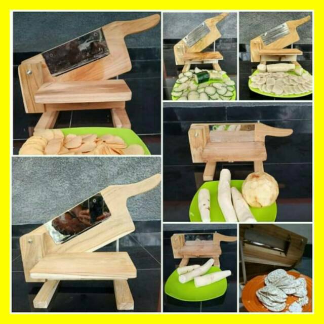 UKURAN JUMBO Pengiris Keripik Alat Pemotong Kerupuk Pengiris Kerupuk Lontongan