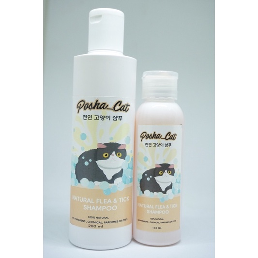 Jual Natural Flea Tick Shampoo Kucing Anti Kutu Posha Cat Indonesia Shopee Indonesia