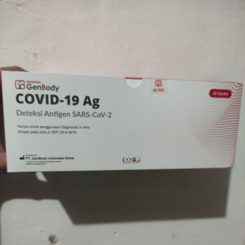 Jual antigen Genbody Shopee Indonesia