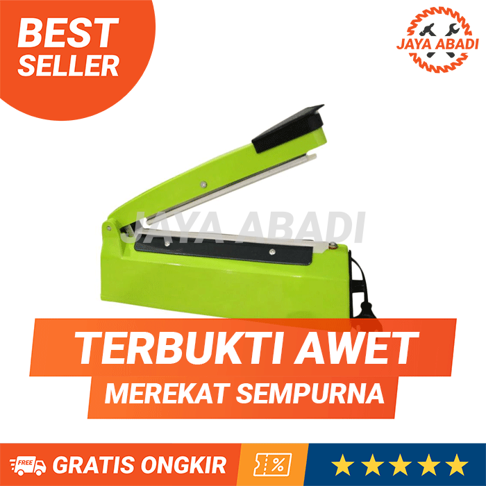 Impulse Sealer Alat Press Pres Plastik Alat Perekat Plastik 20 Cm Mini Portable Vacum Sealer Makanan