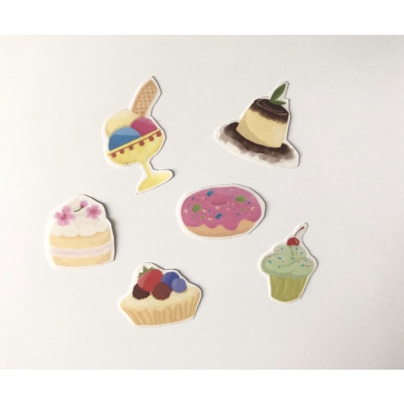 

Cute Journal Sticker Deco (anti air) •desserts