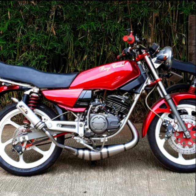 KNALPOT RX KING ROAD RACE TYPE B-SPORT BAHAN PLAT BESI