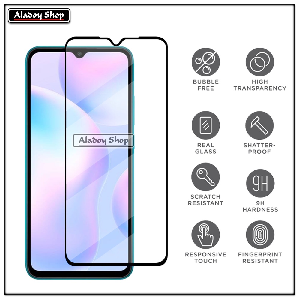 PAKET 2 IN 1 Case Xiaomi Redmi 9A Armor Fusion Transparent Prmium Casing Free Tempered Glass