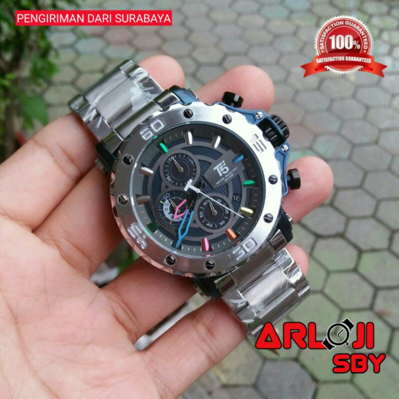 NEW!!!  JAM TANGAN PRIA T5 H3702 G CHRONO SPORT ORIGINAL WR