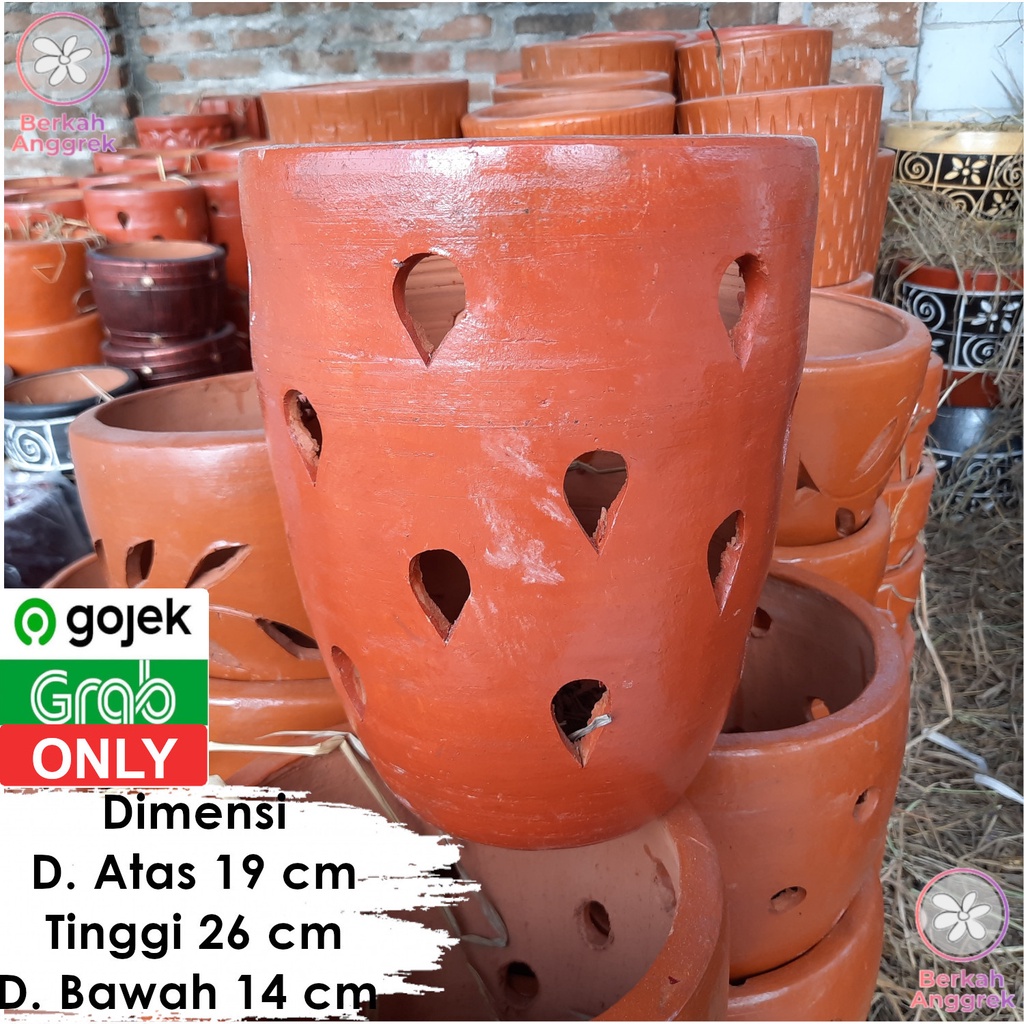 Pot Terakota Pot Tanah Liat Pot Gerabah Model Air