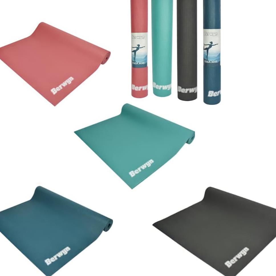 ☇ Matras Yoga Brewyn Single Layer PVC/Yoga Mat/Matras Yoga/Matras Yoga Ace Hardware ➧