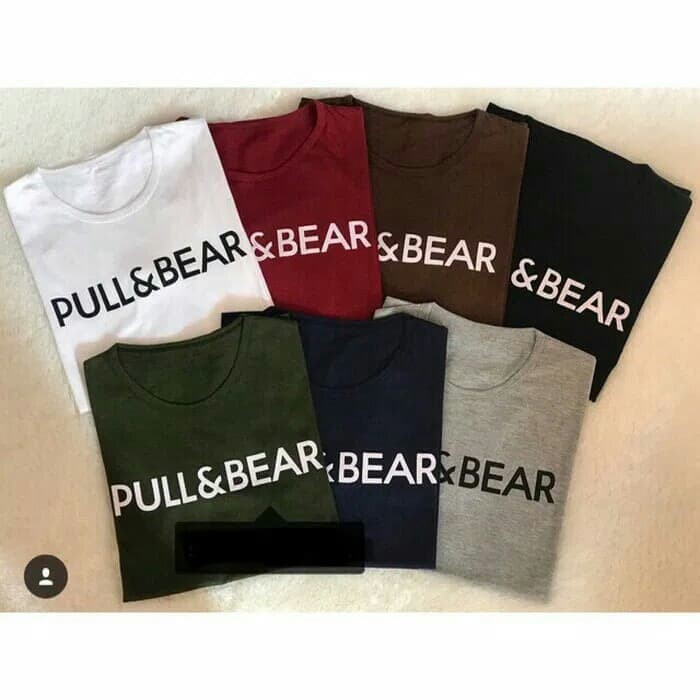 KAOS BAJU COMBED 30S PULL amp BEAR BAJU