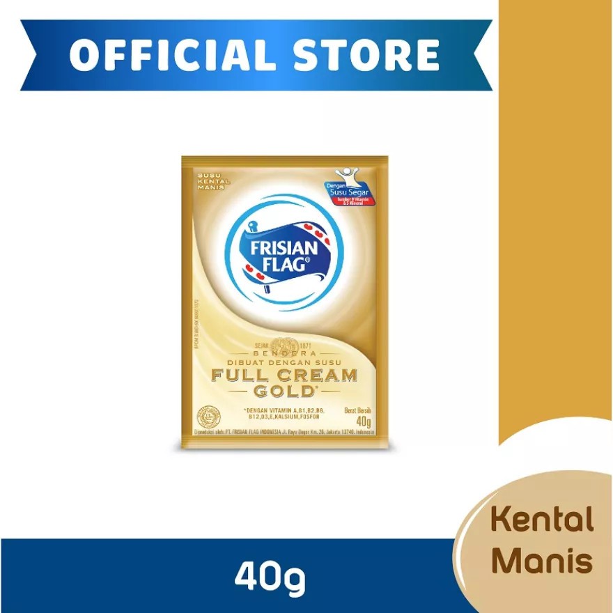 

SKM FRISIAN FLAG SACHET (40GR X 6 SACHET)