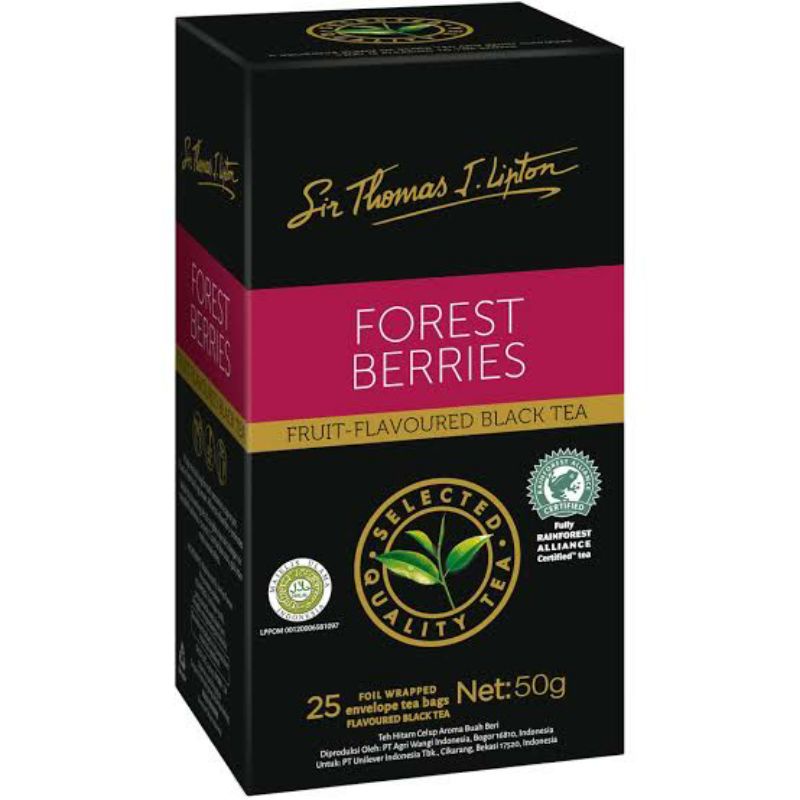 

lipton forest berries tea