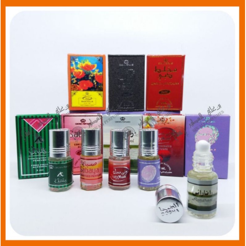 [ Ecer & Campur ] Parfume Dobha Roll On 3 ml