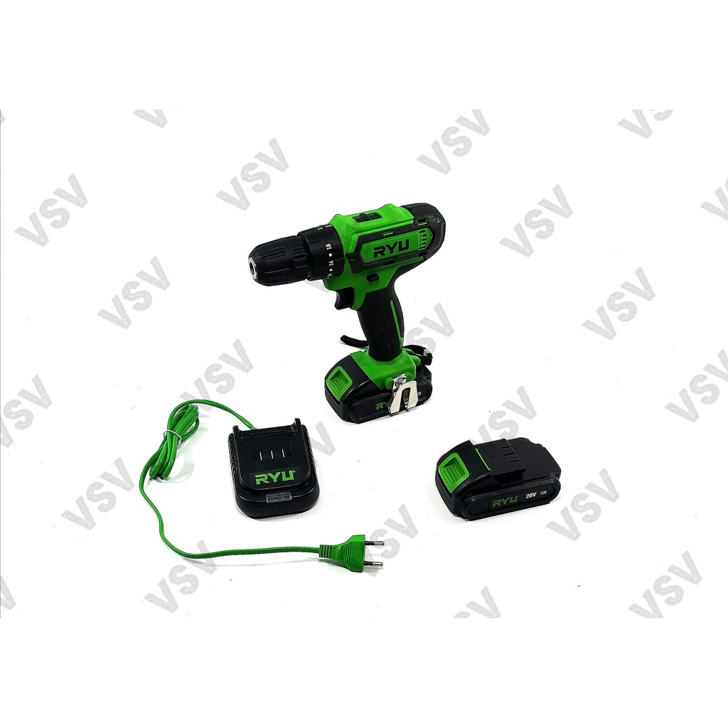 RYU RCI20V Cordless Impact Drill 20 Volt Mesin Bor Cordless RYU RCI 20V