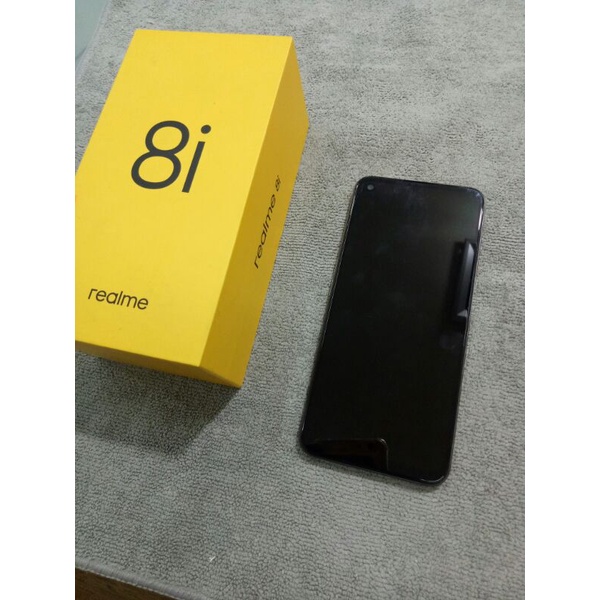 REALME 8i 6/128 FULLSET SECOND