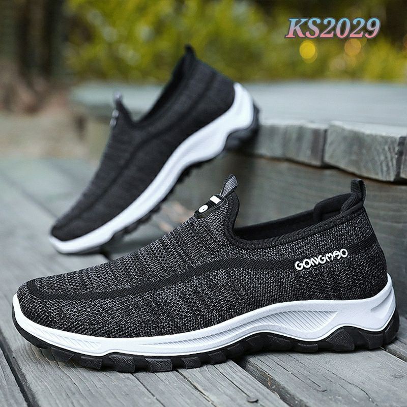 MAN CITY SHOES SLIP ON SNEAKERS KS2029 IQ #Realstock