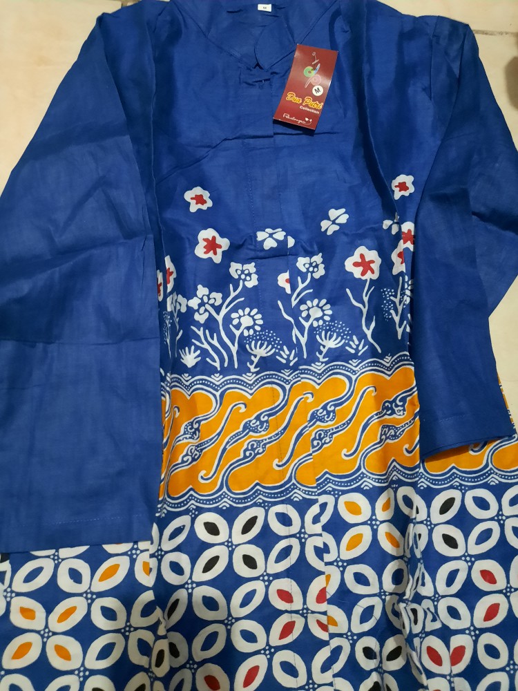 Atasan Batik Wanita - Blouse Batik Wanita - Seragam Batik Wanita S-m-l-xl-xxl-3l-4l-5l Batik Modern