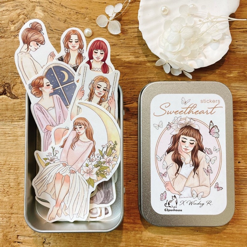 

63penhouse x Windry Ramadhina - Sweetheart Sticker Pack