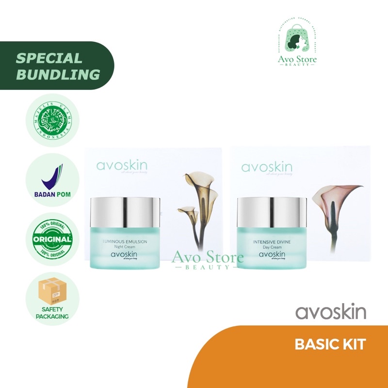 Avoskin Basic Kit [ Day Cream &amp; Night Cream ] / Moisturizer