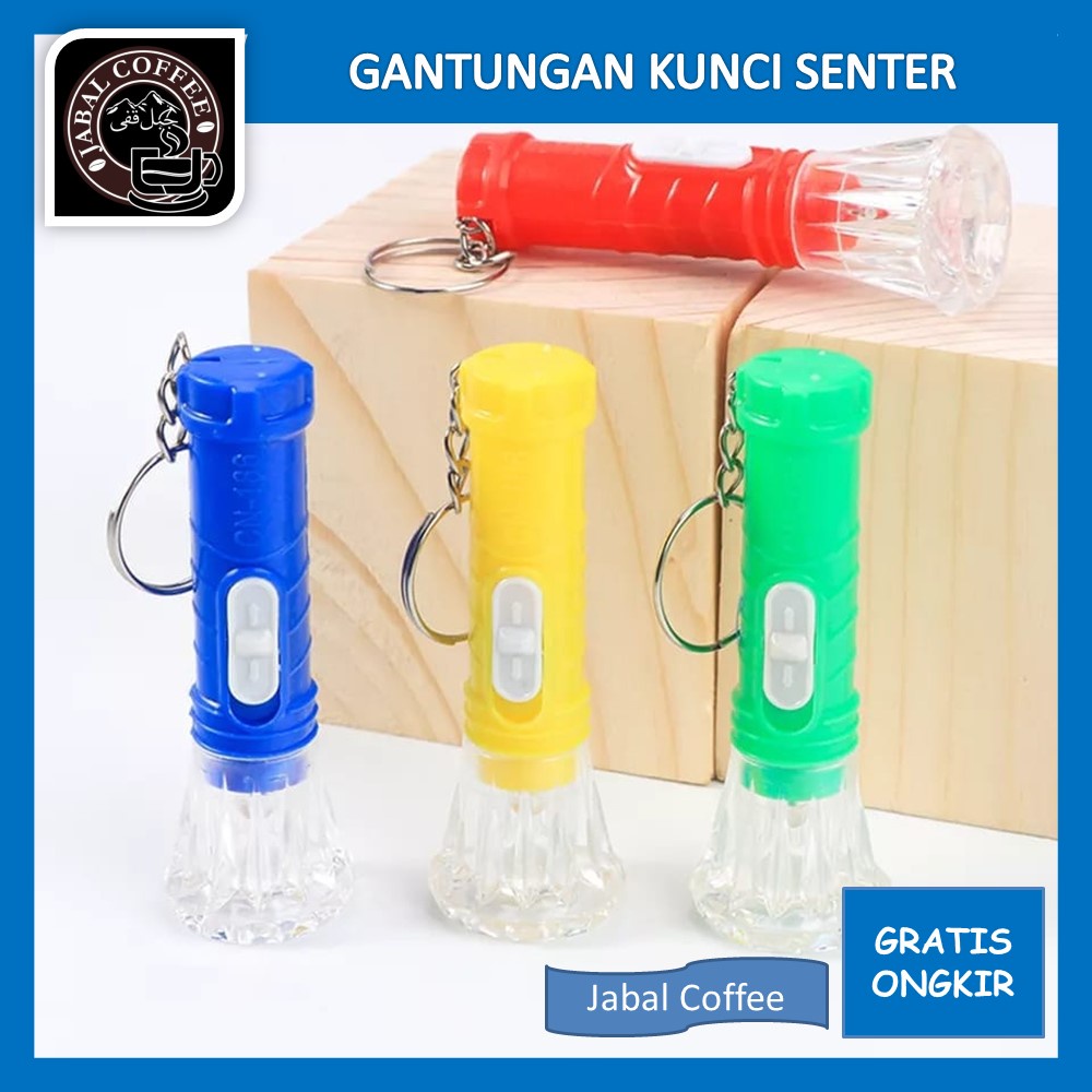 Mainan Led Senter Mini / Gantungan Kunci Senter Mini / Gantungan Senter Mini