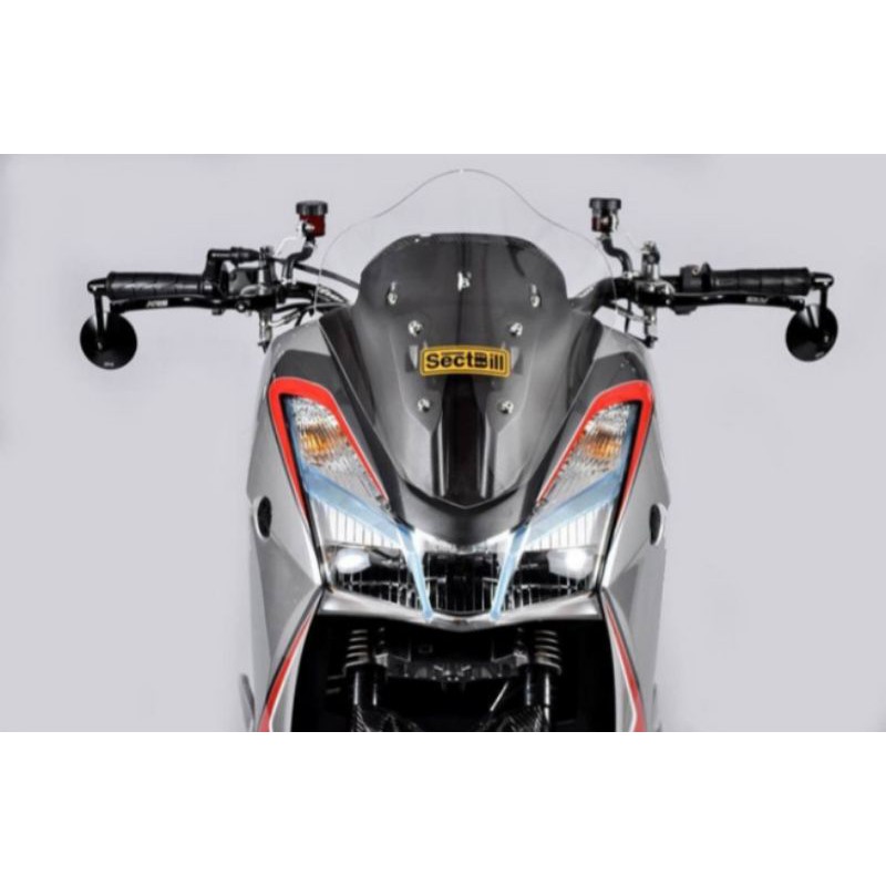 Windshield LEXI 125 Visor yamaha LEXI Kaca depan Lexi yamaha 125 model bubble tebal