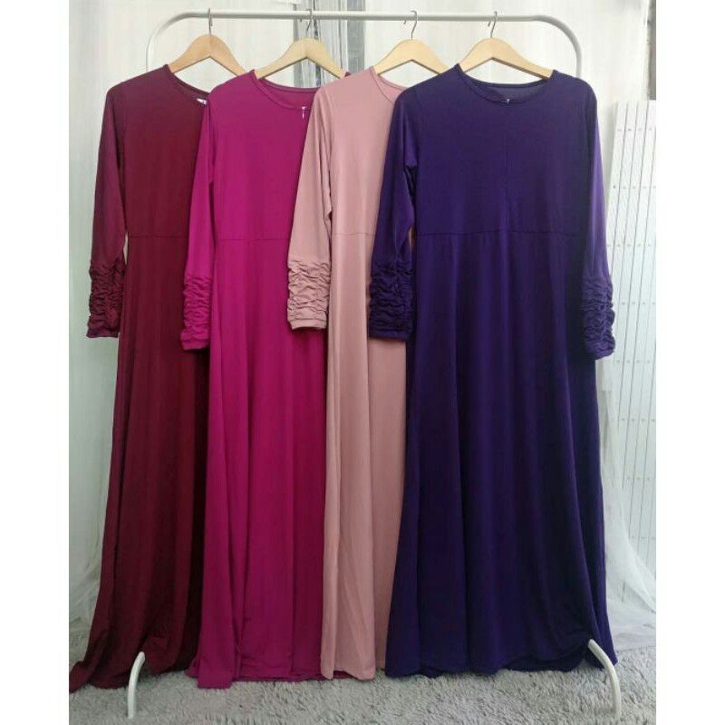 Preloved gamis daily tangan kerut
