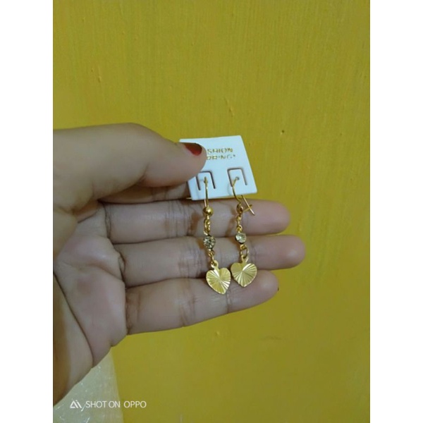 anting murah logam sepuhan