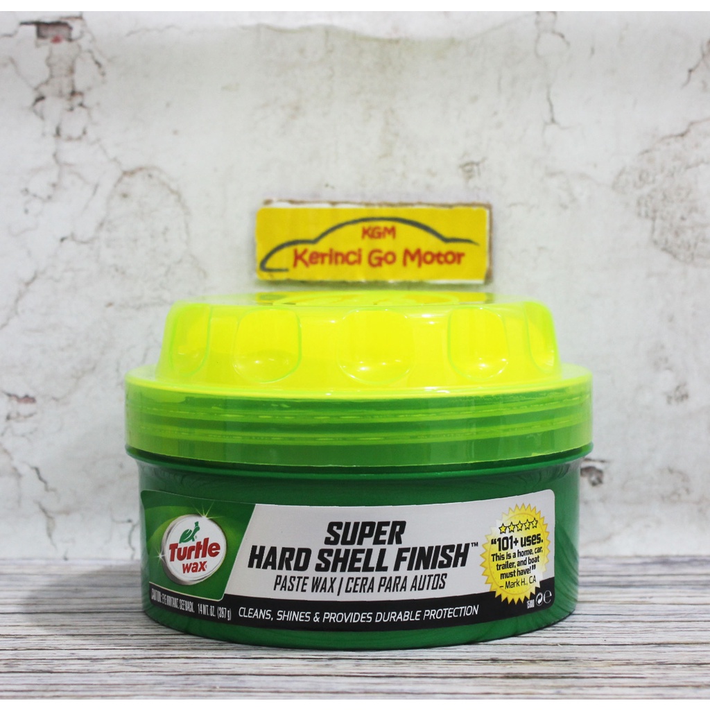 TURTLE WAX SUPER HARD SHELL PASTE WAX 397G - TURTLE WAX HARD SHELL PASTE WAX