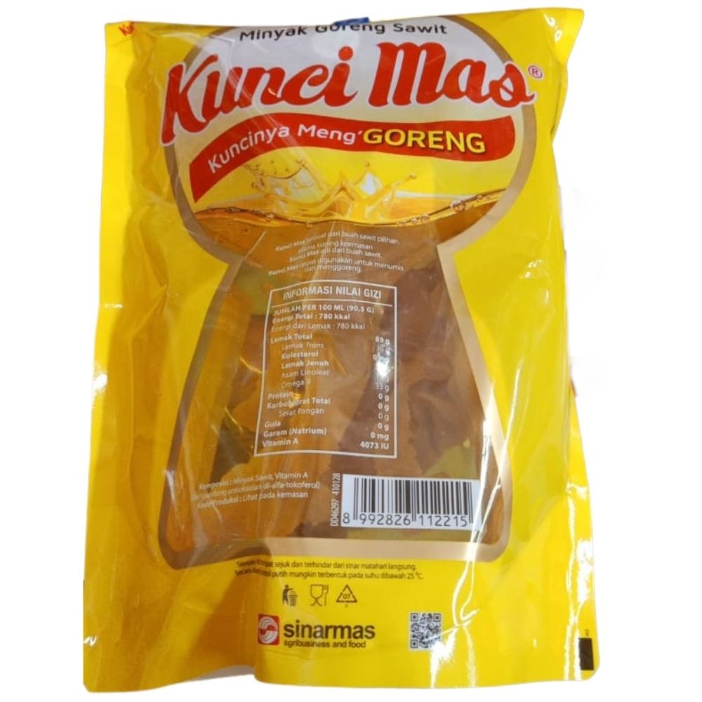 

Minyak Goreng Sawit Kunci Mas 2L Refill Pouch