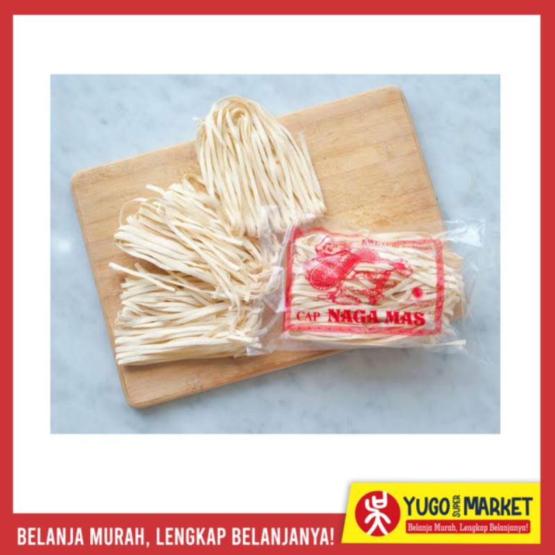 Naga Mas Kwetiau Kering Bungkus 200gr Shopee Indonesia