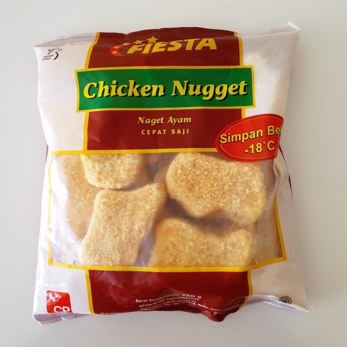 

Frozen Fiesta chicken nugget 500 gram