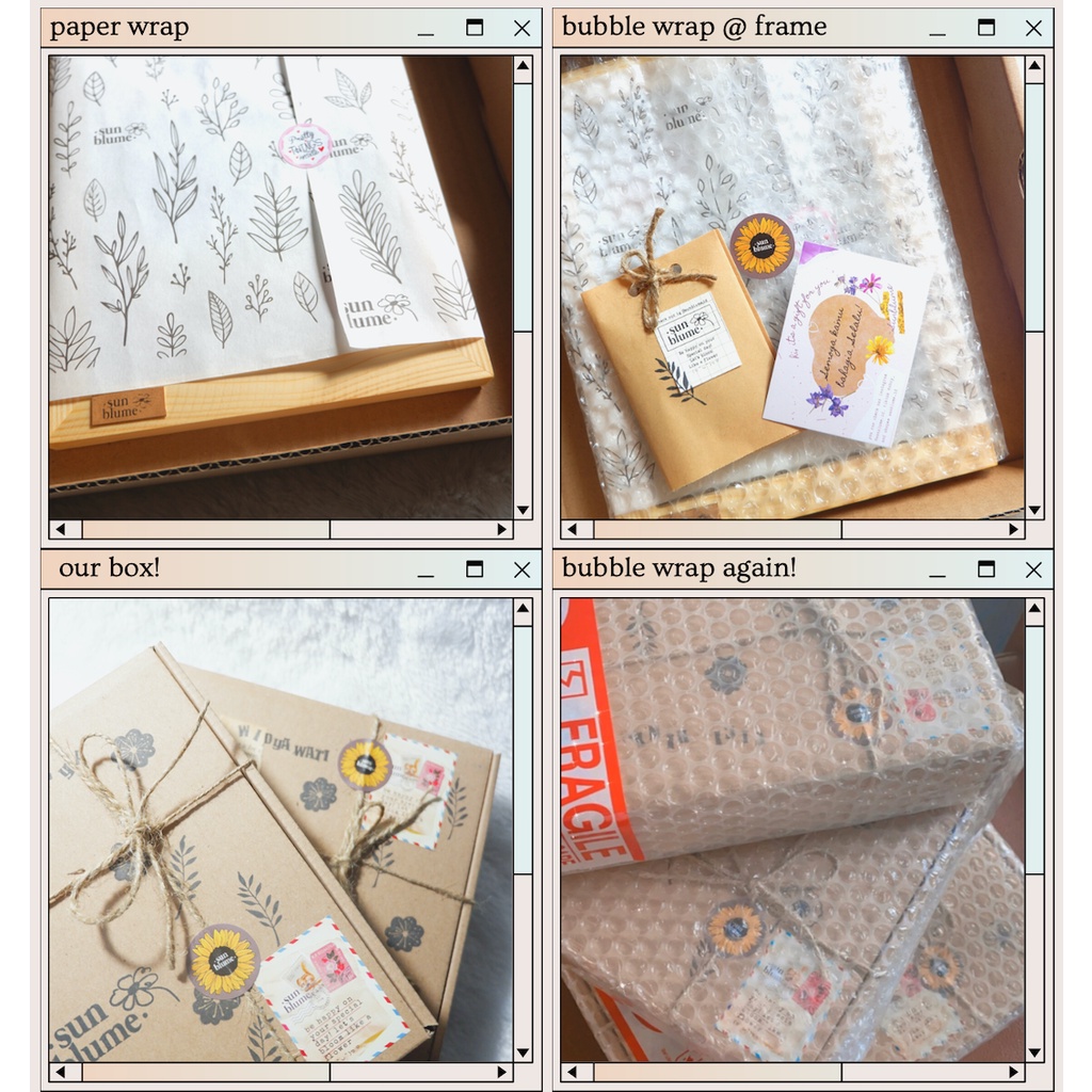 

tambahan bubble wrap