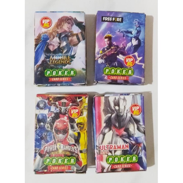Kertu Poker mainan anak mini/5 kotak/mainan kartu karakter/mainan gambar