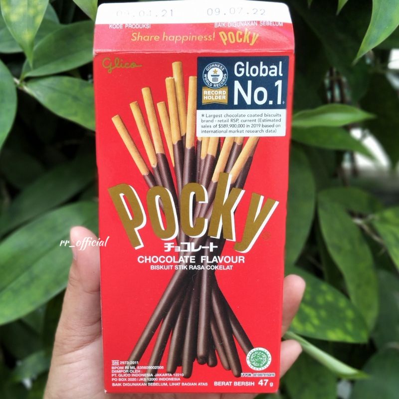 

Biskuit Stik Pocky Rasa Coklat Choco 47gr