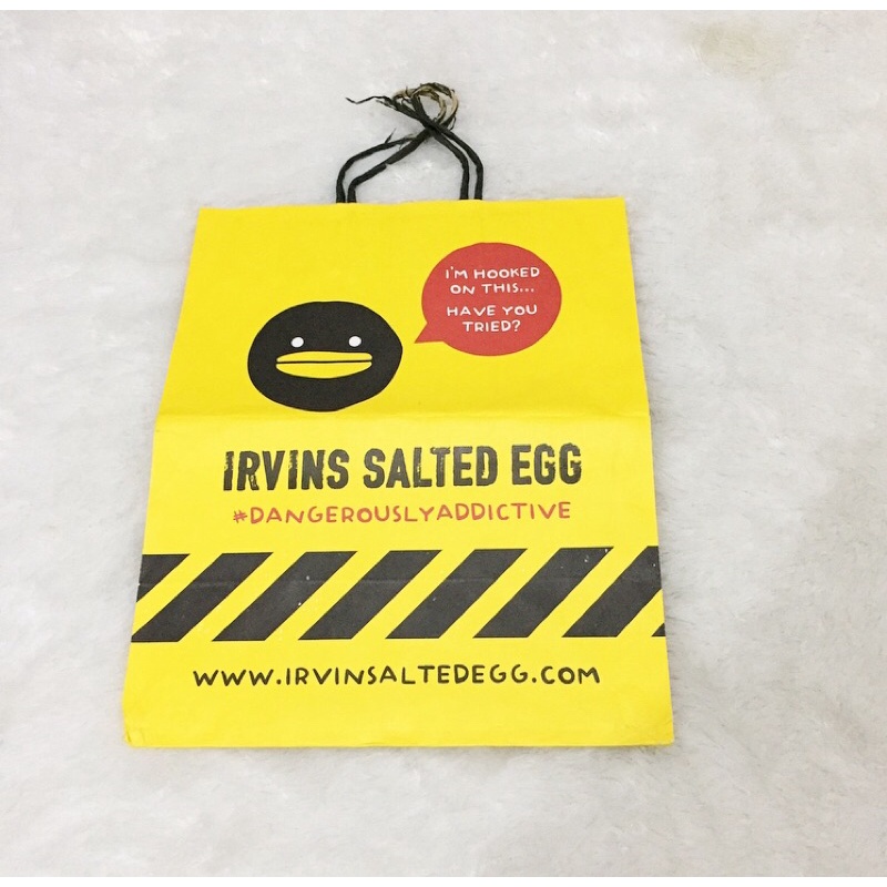 

Irvins Salted Egg Singapore Original Paperbag