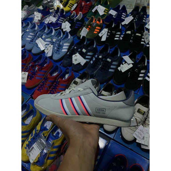 Adidas Trimm star Grey