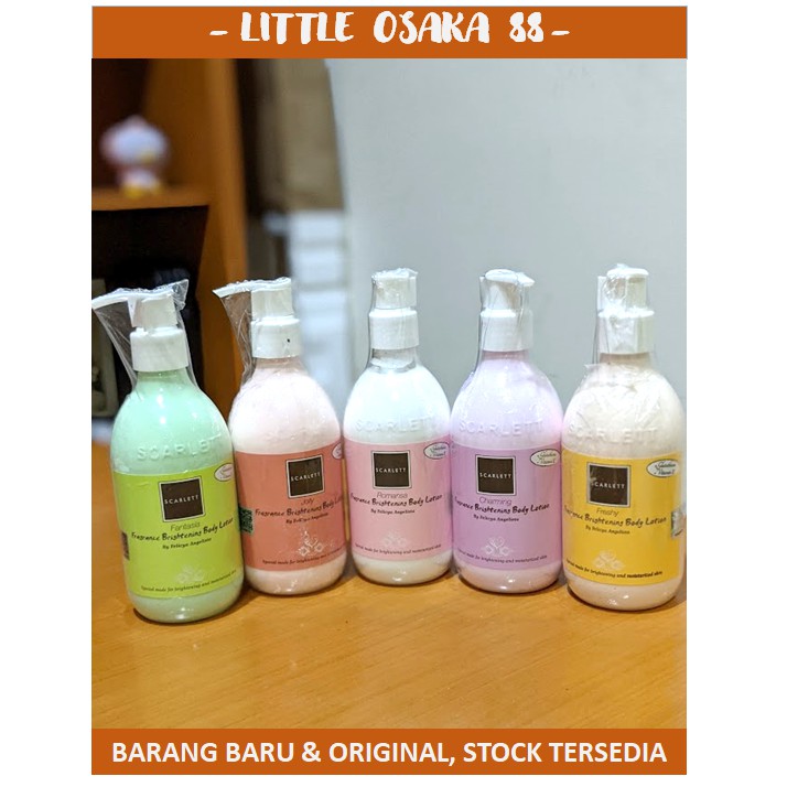 Scarlett Fragrance Brightening Body Lotion Krim Badan 300 ml