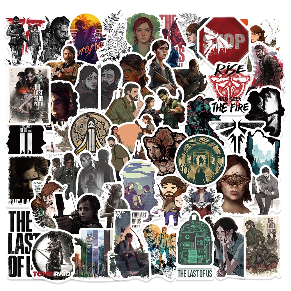 

Stiker Game The Last of Us isi 24 pcs