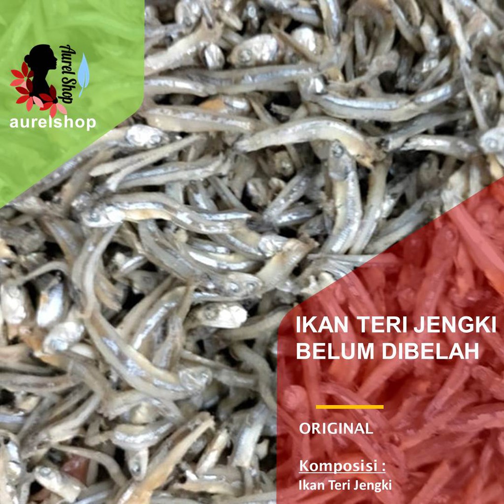 

Ikan Teri Jengki Bulat Belum Dibelah 1 kg