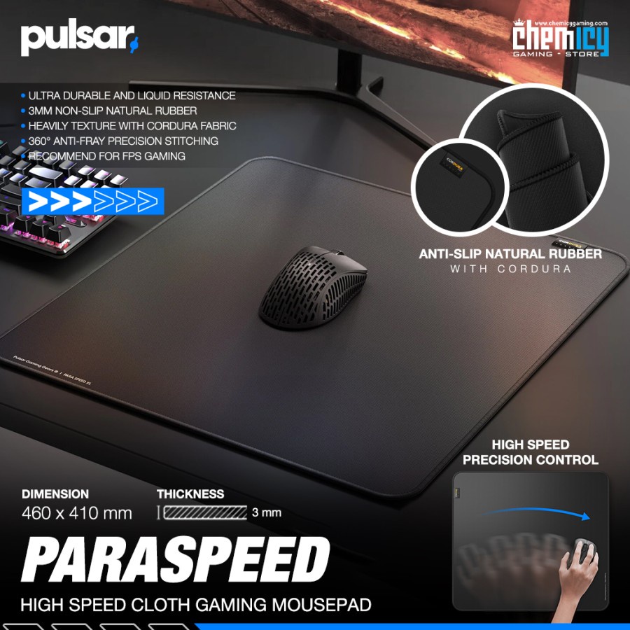 Pulsar ParaSpeed XL Cloth Gaming Mousepad