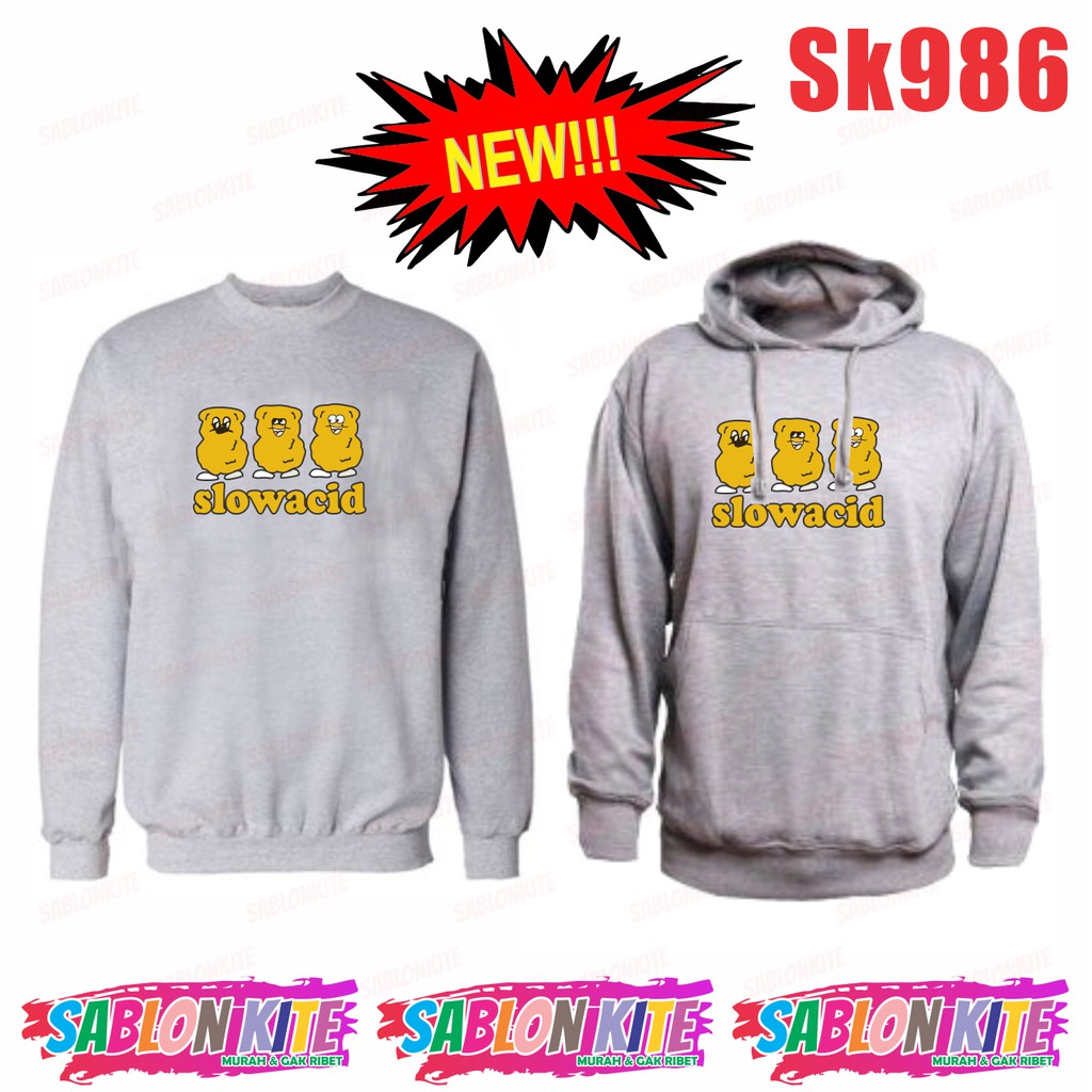 MURAH!!! SWEATER HAECHAN NCT DREAM SLOW SK986 UNISEX COMBED 30S