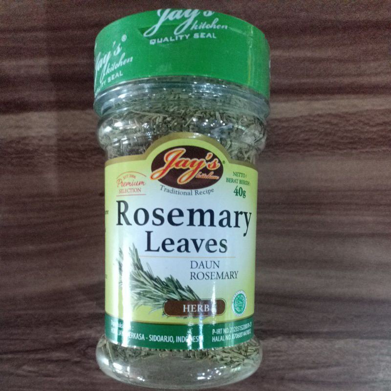 

Jays Kitchen Rosemary Leaves 40gr