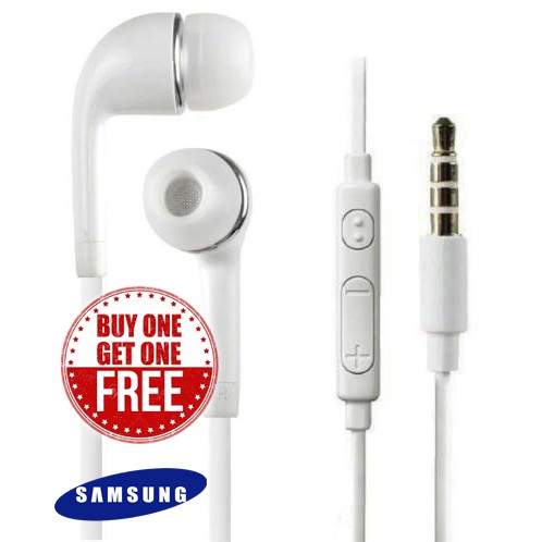 Promo BUY 1 GET 1 FREE Headset Earphone Samsung Good Quality