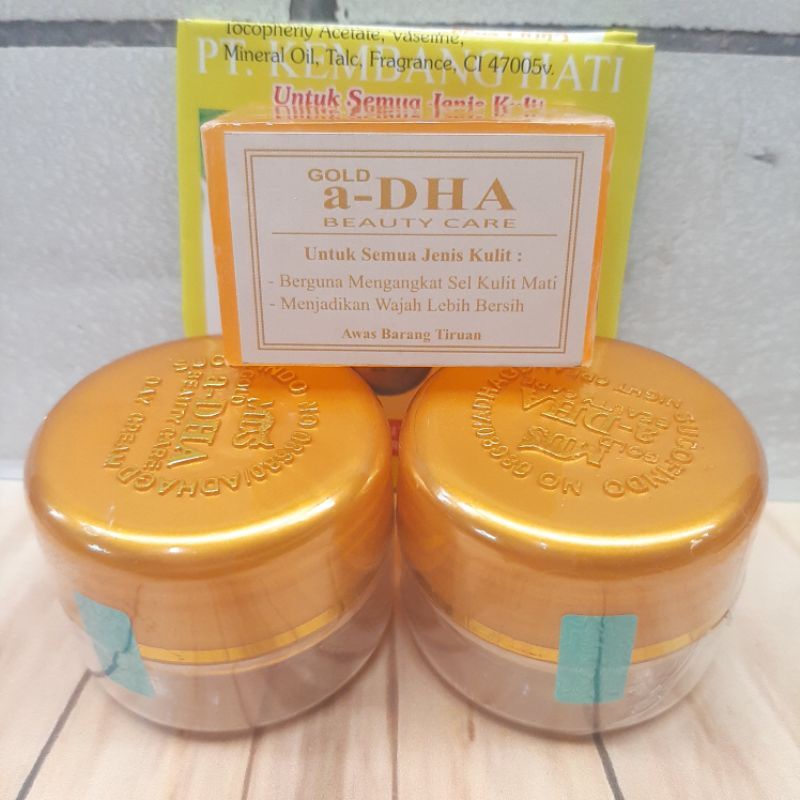 PAKET A-DHA GOLD HOLO MDS TUTUP TIMBUL 3IN1