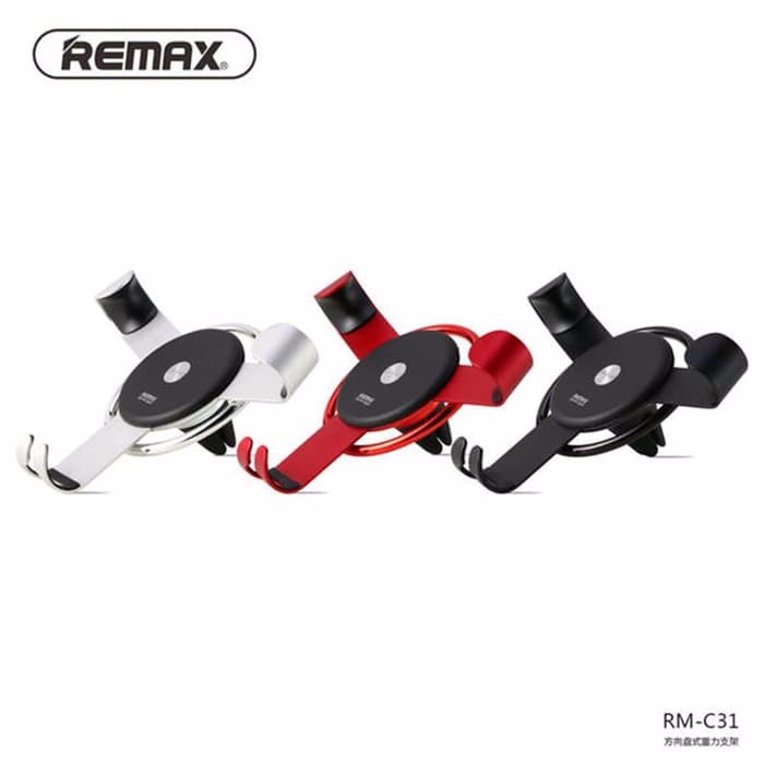 Remax Gravity Car Holder Air Vent Smartphone Steering Wheel RM-C31