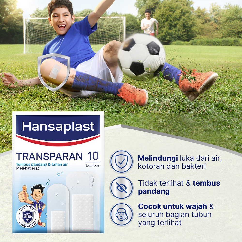 Hansaplast Rol Kain Serbaguna 1,25cmx1m 100cm | 1,25cmx5m 500cm Roll