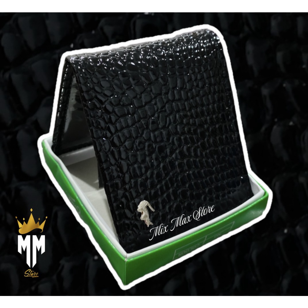 Dompet Pria croco murah Kulit sintetik Asli Original Dompet Lipat Cowok Branded Exclusive