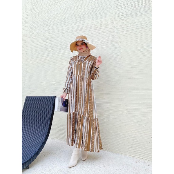 Nada midi dress / rayon dress