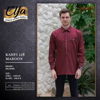  Sarimbit  Ethica  Couple 98 Maroon Baju  Muslim  Gamsi 